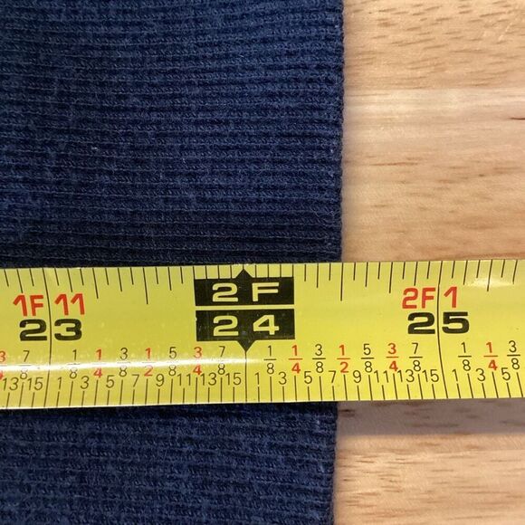 Ladies Vineyard Vines Shep Shirt 1/4 Zip Pullover - Navy Blue - Medium - Picture 6 of 6